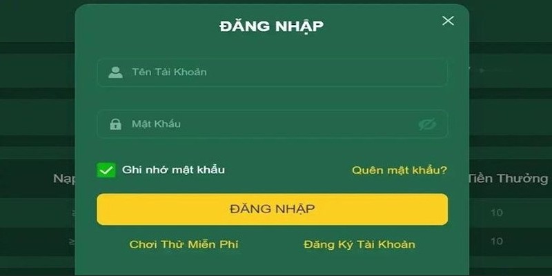 Đăng nhập hubet có giao diện rất trực quan